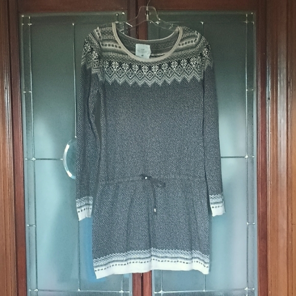 H&M size med grey/beige sweater - Picture 1 of 4